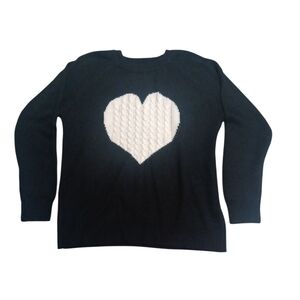 Black Heart Sweater